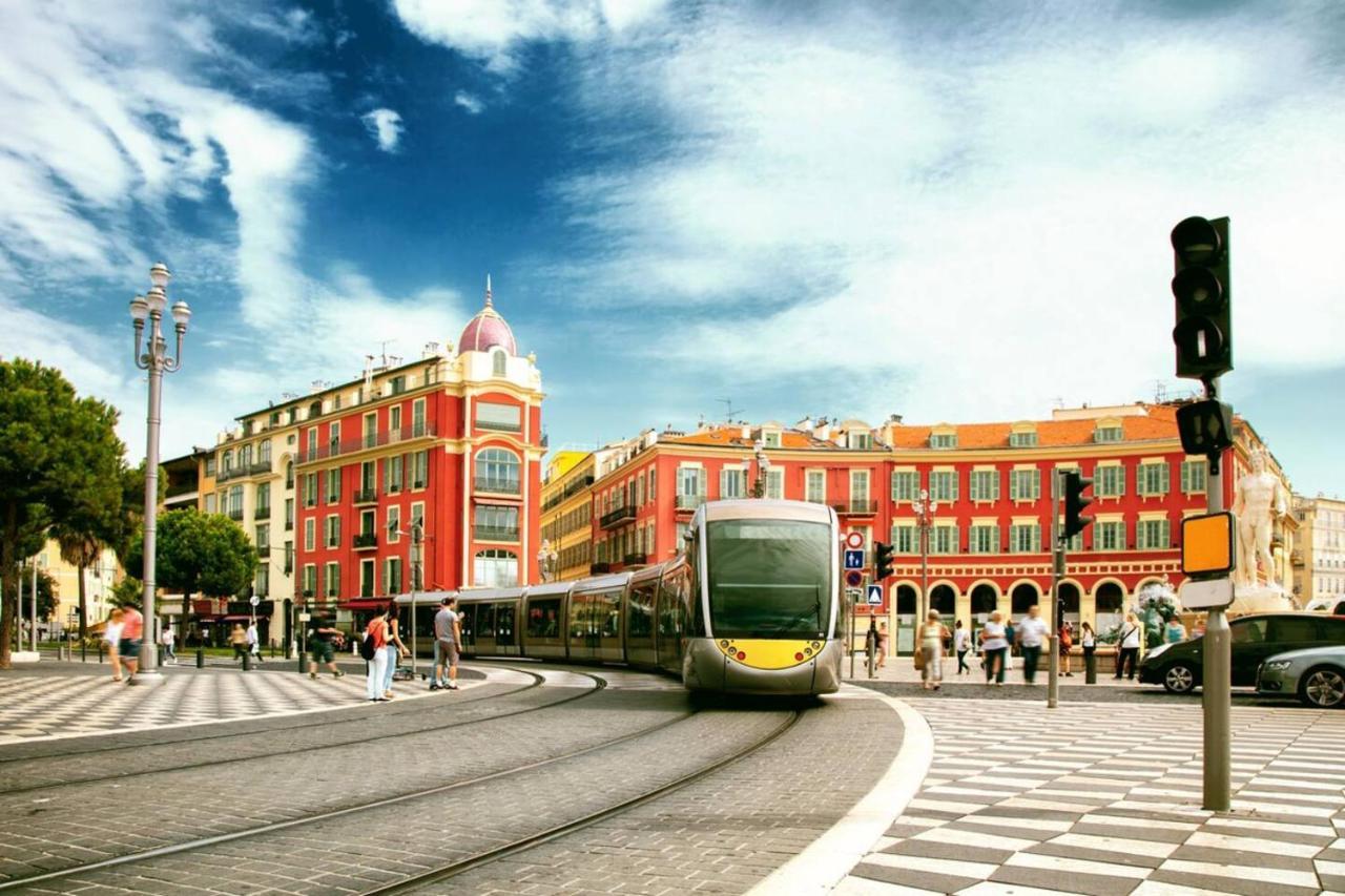 Beach - Kitchen - Wifi - Air Conditioning - Center - Tram Nice Luaran gambar